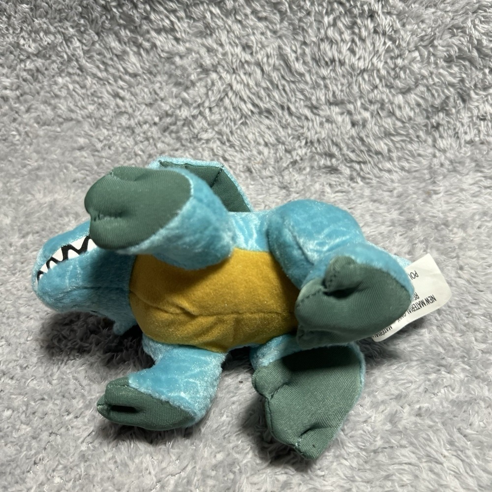 Hasbro Jurassic Park Dinosaur Plush Blue Triceratops 7" Stuffed Animal Toy - Picture 5 of 6
